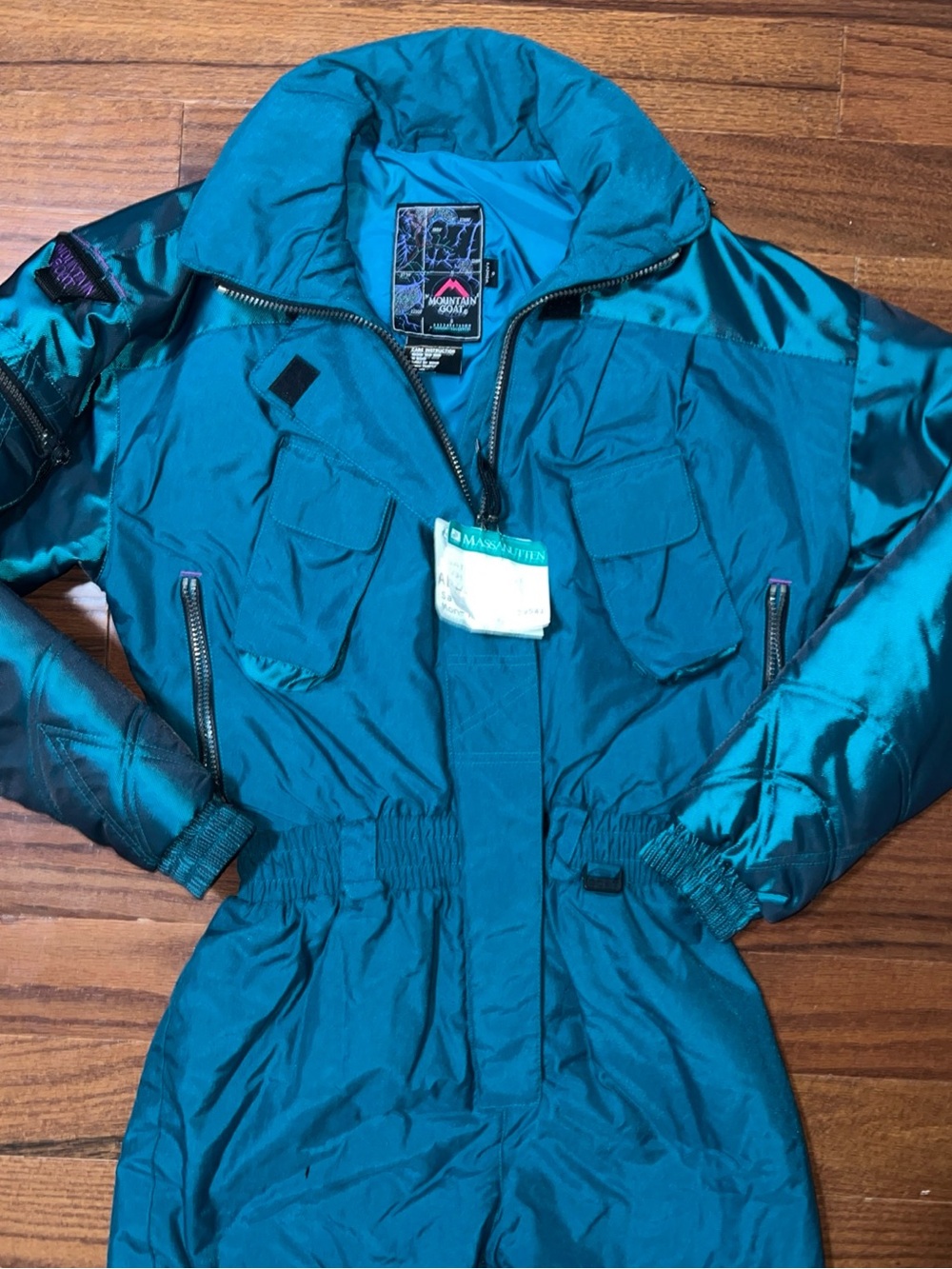 Mountain Goat Women's Ski Suit Size Small - Teal